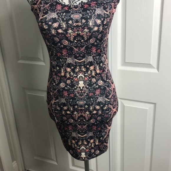 Topshop Spaghetti Strip Bodcon Dress 4 - Picture 3 of 7